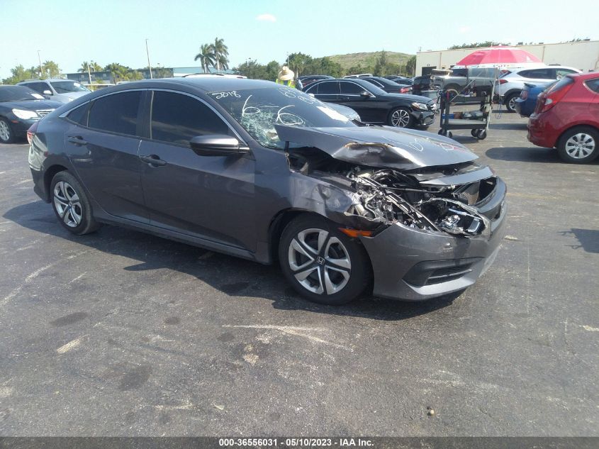 2018 HONDA CIVIC SEDAN LX - 19XFC2F55JE016932