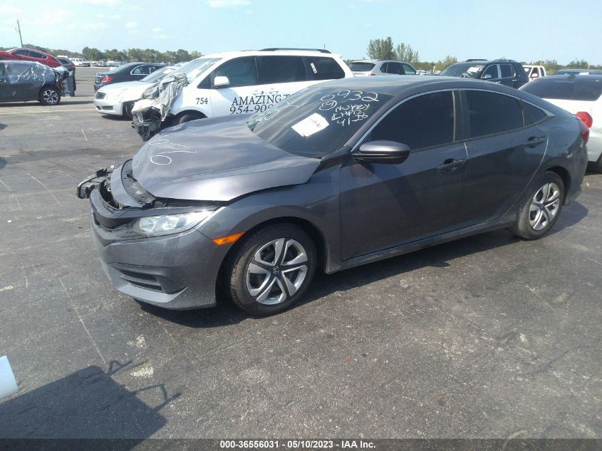 2018 HONDA CIVIC SEDAN LX - 19XFC2F55JE016932