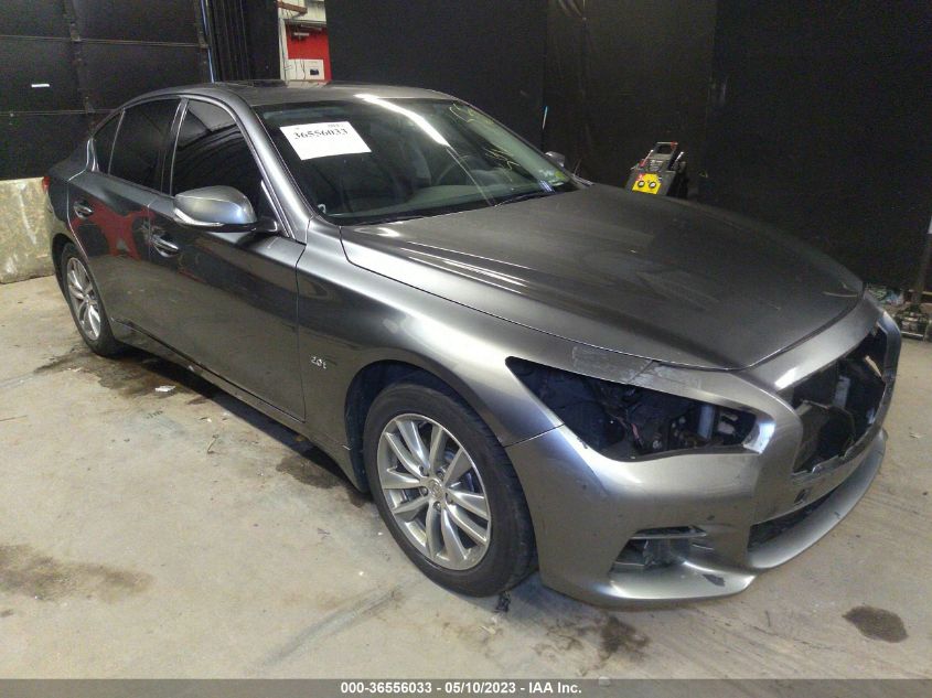 2016 INFINITI Q50 2.0T PREMIUM - JN1CV7AR5GM250831