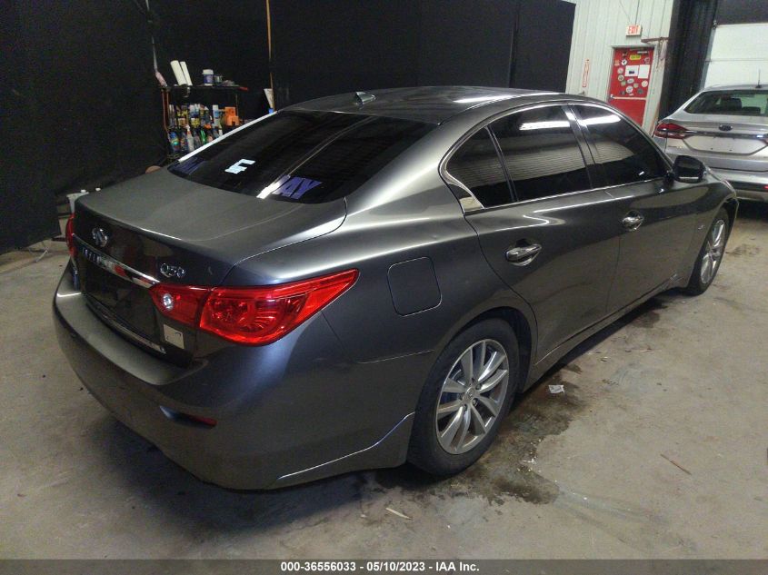 2016 INFINITI Q50 2.0T PREMIUM - JN1CV7AR5GM250831