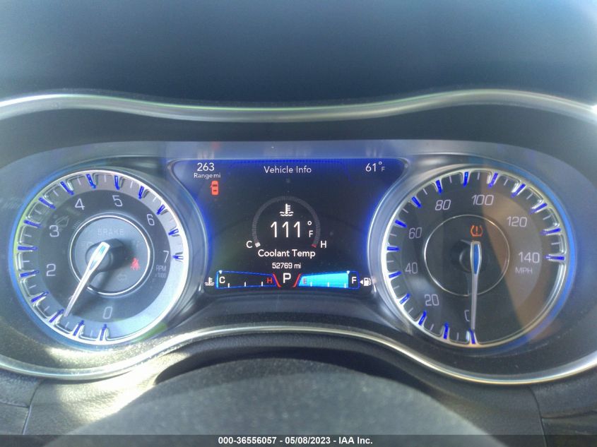 2016 CHRYSLER 300 LIMITED - 2C3CCARG8GH124327
