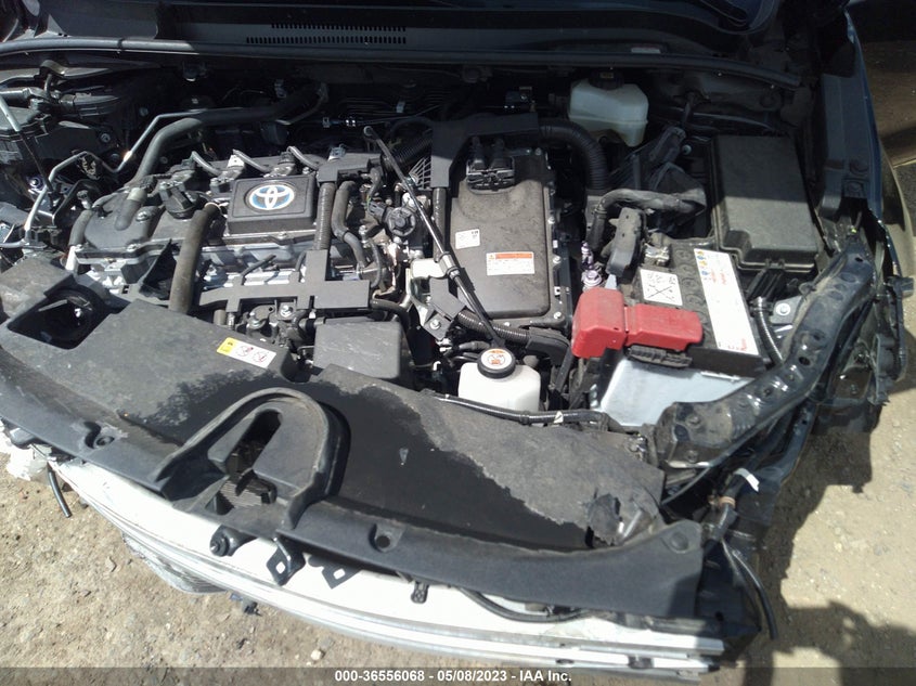 VIN JTDEAMDE2MJ020377 2021 TOYOTA COROLLA HYBRID LE