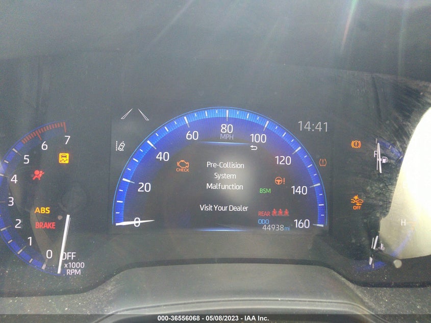 VIN JTDEAMDE2MJ020377 2021 TOYOTA COROLLA HYBRID LE