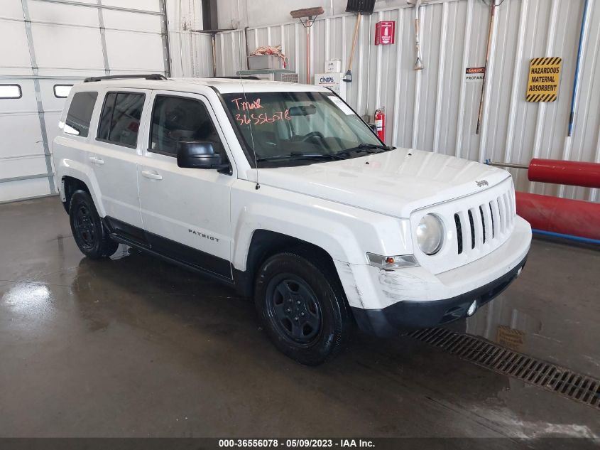2014 JEEP PATRIOT SPORT - 1C4NJPBB0ED916607