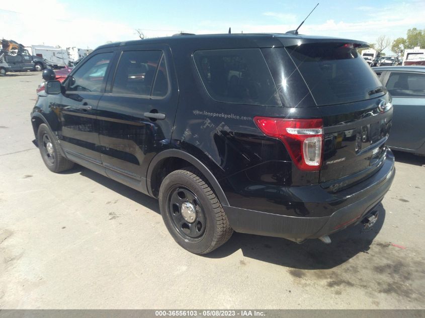 2015 FORD UTILITY POLICE 1FM5K8AR2FGB83909