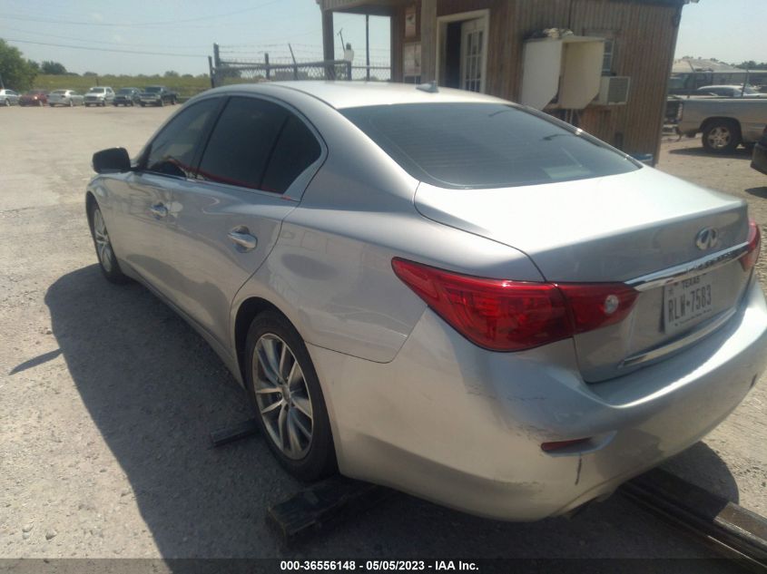 2014 INFINITI Q50 - JN1BV7APXEM693256