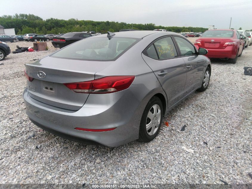 2017 HYUNDAI ELANTRA SE - 5NPD74LF8HH077606