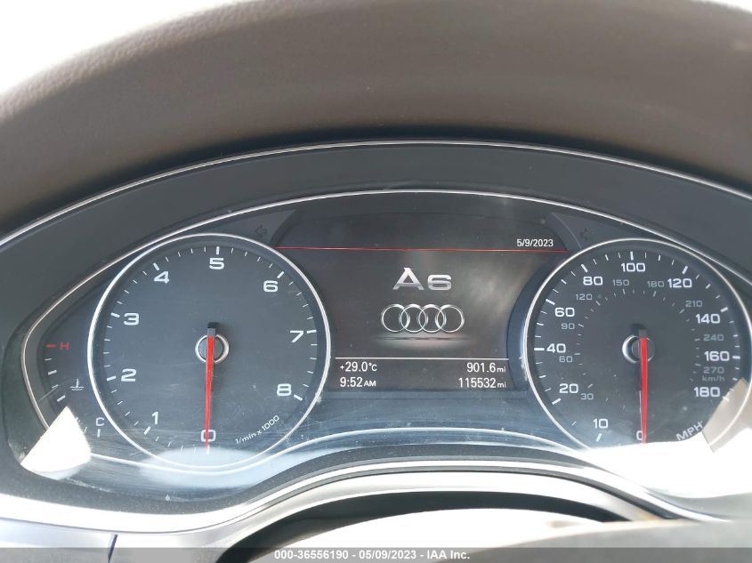 2013 AUDI A6 2.0T PREMIUM PLUS - WAUDFAFC5DN146858