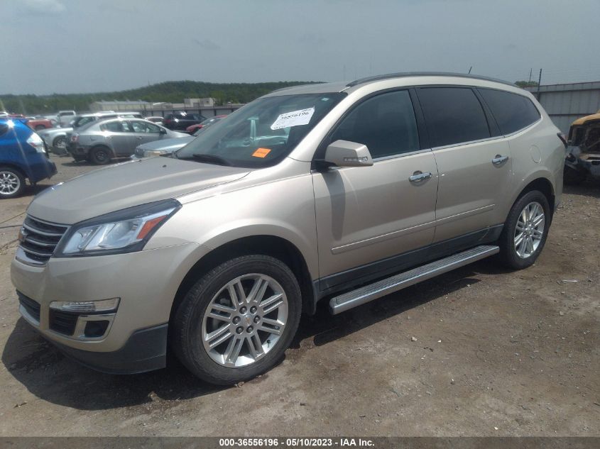 2015 CHEVROLET TRAVERSE LT - 1GNKRGKD1FJ382024
