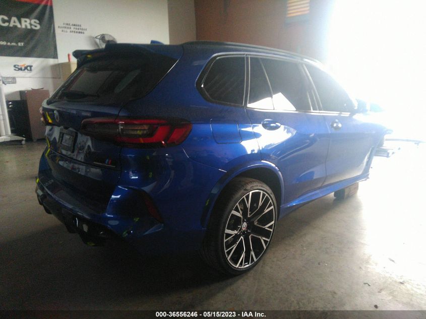 2022 BMW X5 M 5YMJU0C06N9N33842