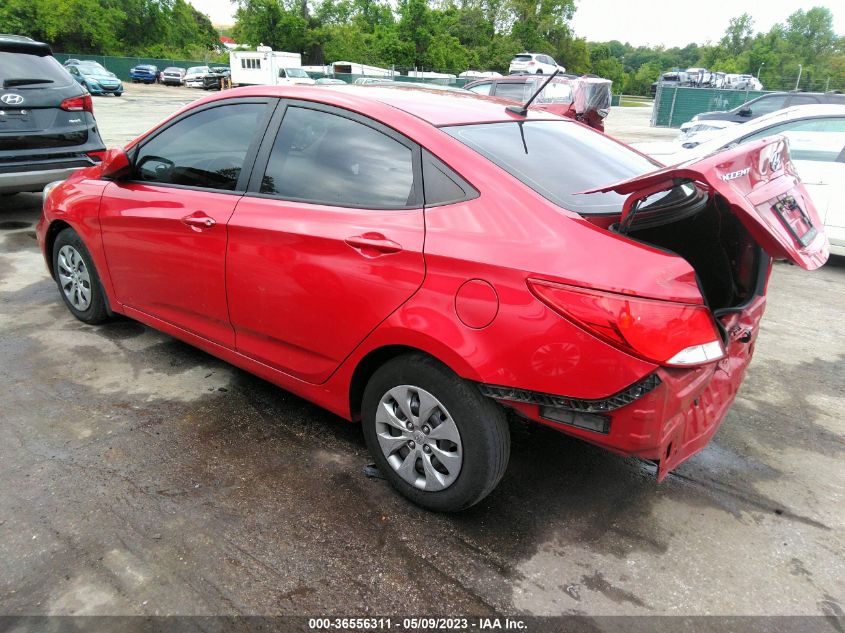 2016 HYUNDAI ACCENT SE - KMHCT4AE1GU085631