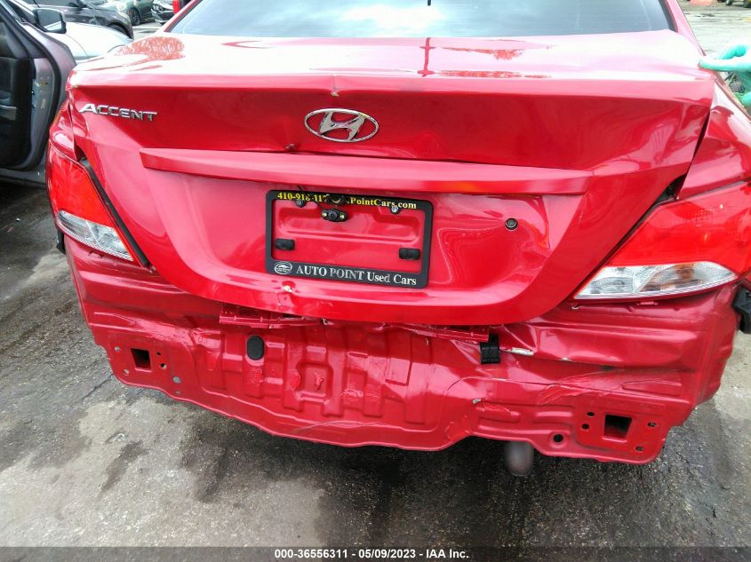 2016 HYUNDAI ACCENT SE - KMHCT4AE1GU085631