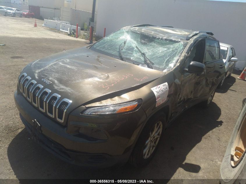 2016 JEEP CHEROKEE SPORT - 1C4PJLAB8GW159269