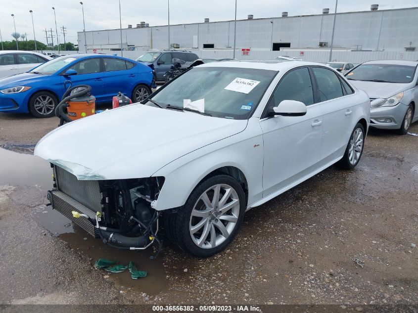 2014 AUDI A4 PREMIUM - WAUBFAFL9EA085613