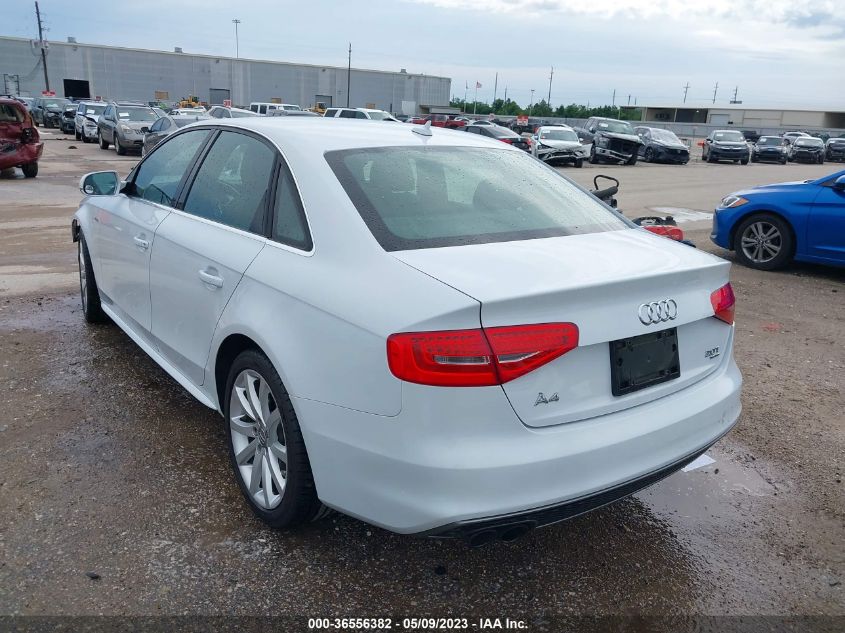 2014 AUDI A4 PREMIUM - WAUBFAFL9EA085613