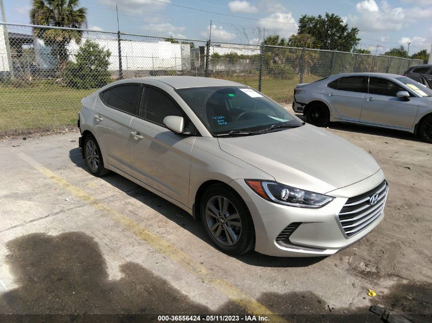 2018 HYUNDAI ELANTRA SEL - 5NPD84LF4JH340077