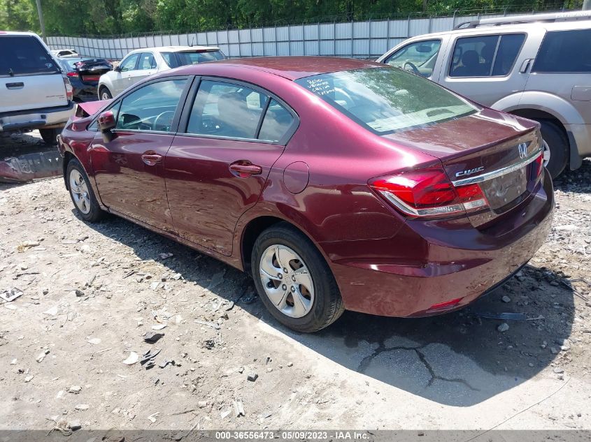 2014 HONDA CIVIC SEDAN LX - 19XFB2F53EE001659