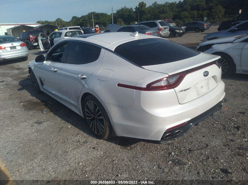 2019 KIA STINGER PREMIUM - KNAE25LA9K6053746