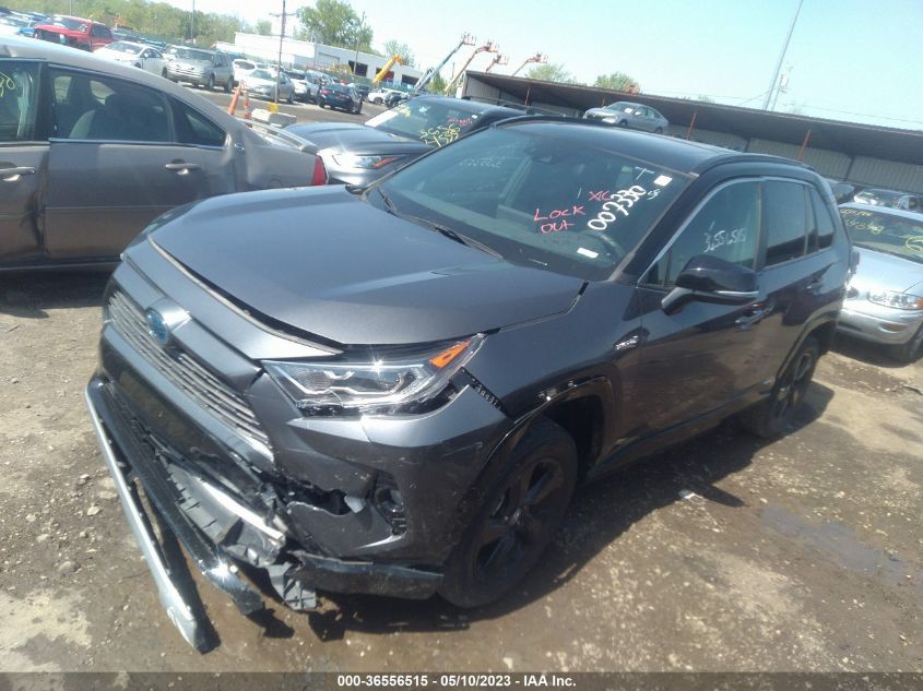 2021 TOYOTA RAV4 HYBRID XSE - 2T3E6RFV3MW007330