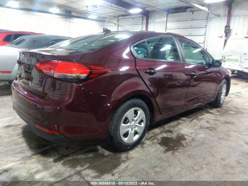 2017 KIA FORTE LX - 3KPFL4A75HE113823