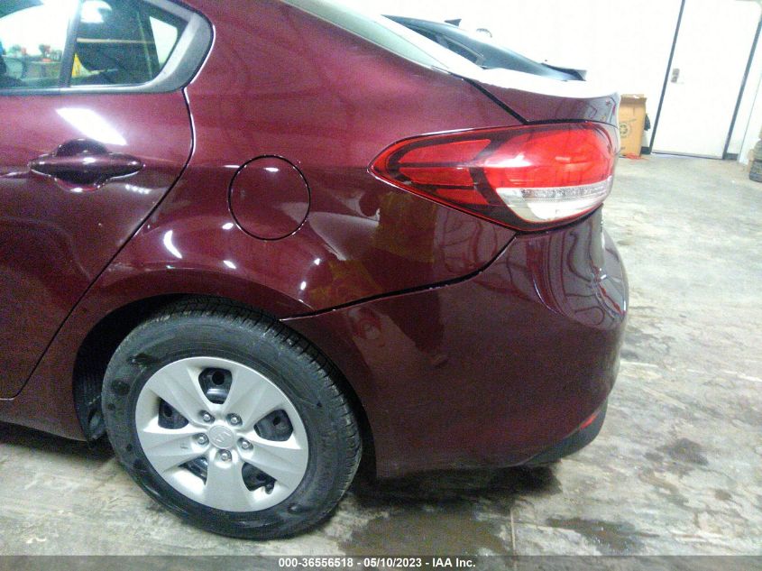 2017 KIA FORTE LX - 3KPFL4A75HE113823
