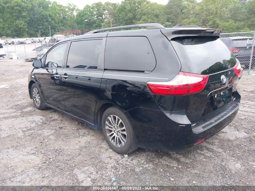 2019 TOYOTA SIENNA XLE - 5TDYZ3DC9KS020861