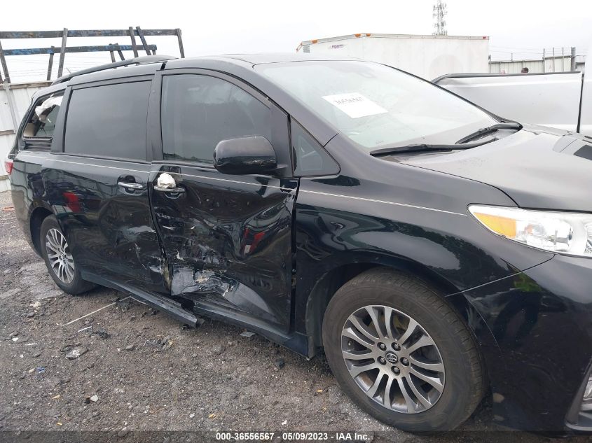 2019 TOYOTA SIENNA XLE - 5TDYZ3DC9KS020861
