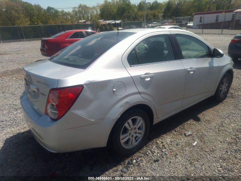 2013 CHEVROLET SONIC LT - 1G1JC5SBXD4123609