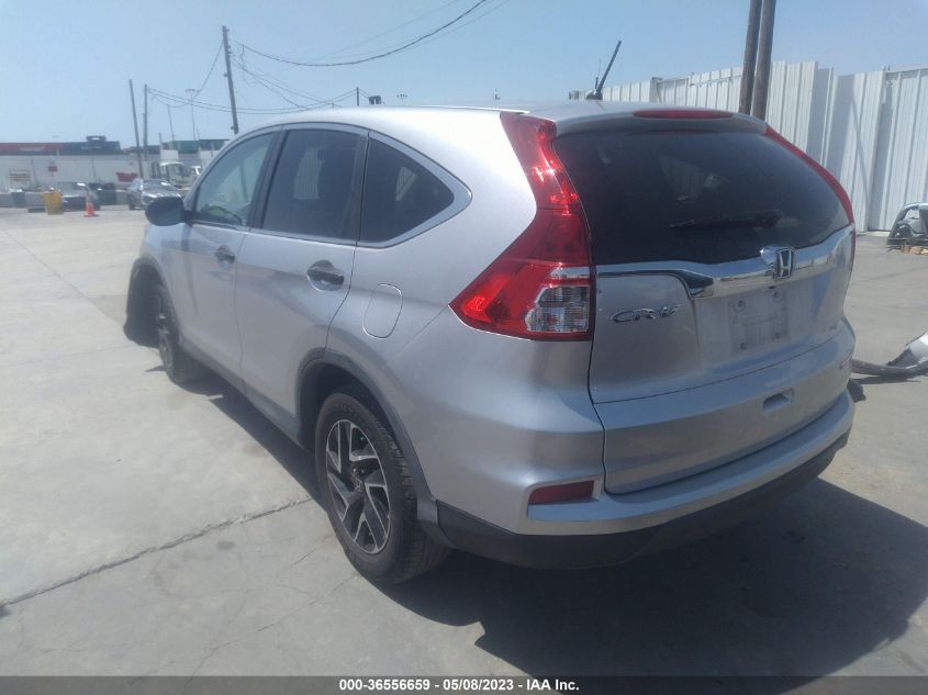 2016 HONDA CR-V SE - 2HKRM3H49GH558334