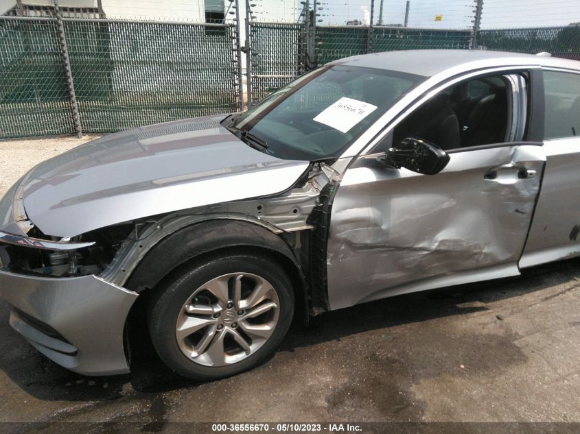 2019 HONDA ACCORD SEDAN LX 1.5T - 1HGCV1F16KA034804
