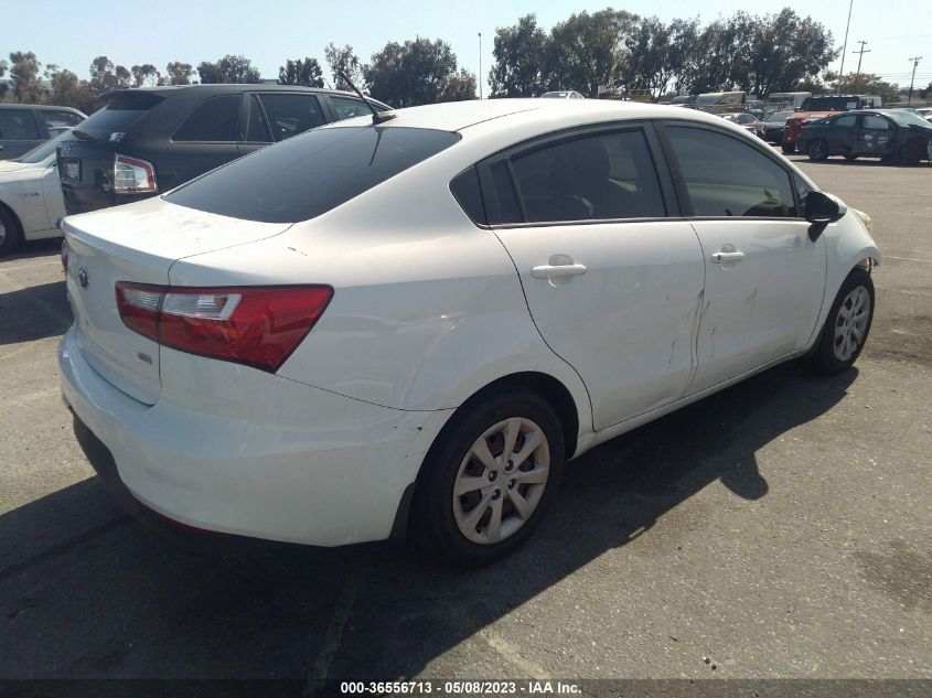 2016 KIA RIO LX - KNADM4A32G6678095
