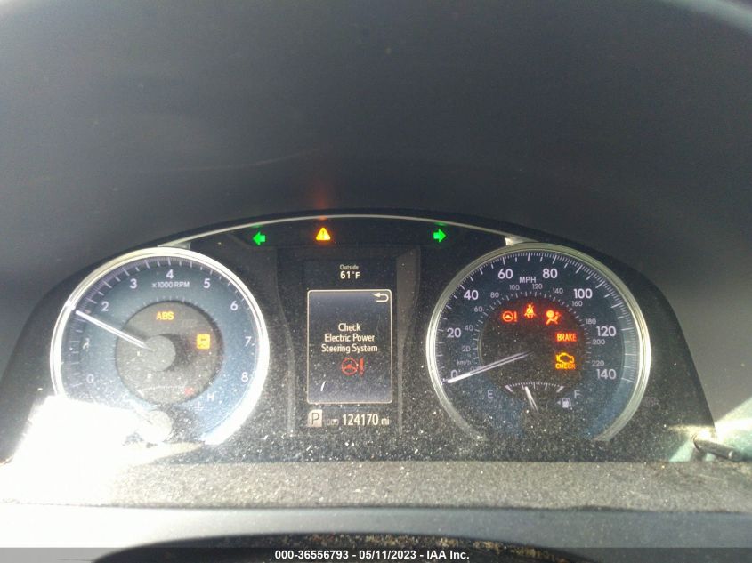 2017 TOYOTA CAMRY XLE/SE/LE/XSE - 4T1BF1FK2HU673085