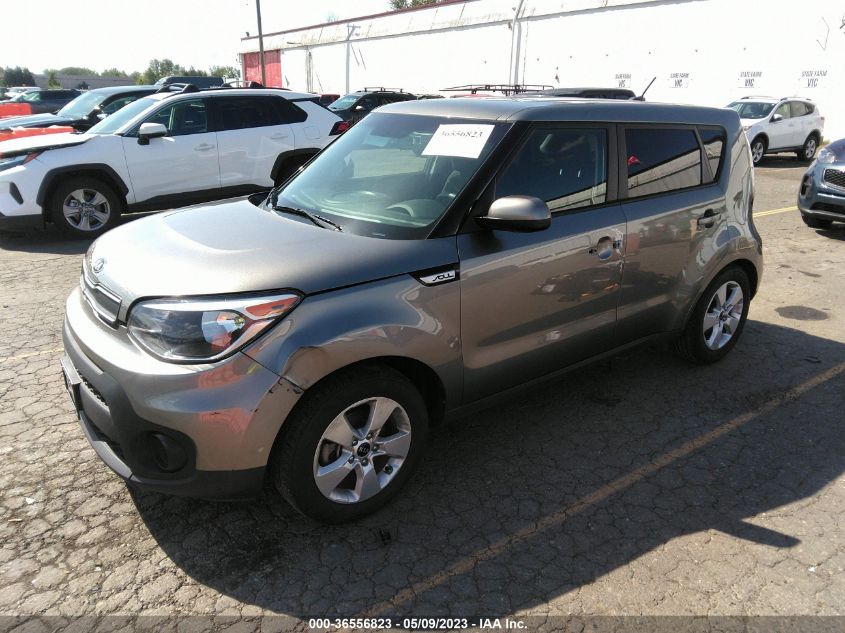 2018 KIA SOUL BASE - KNDJN2A20J7544959