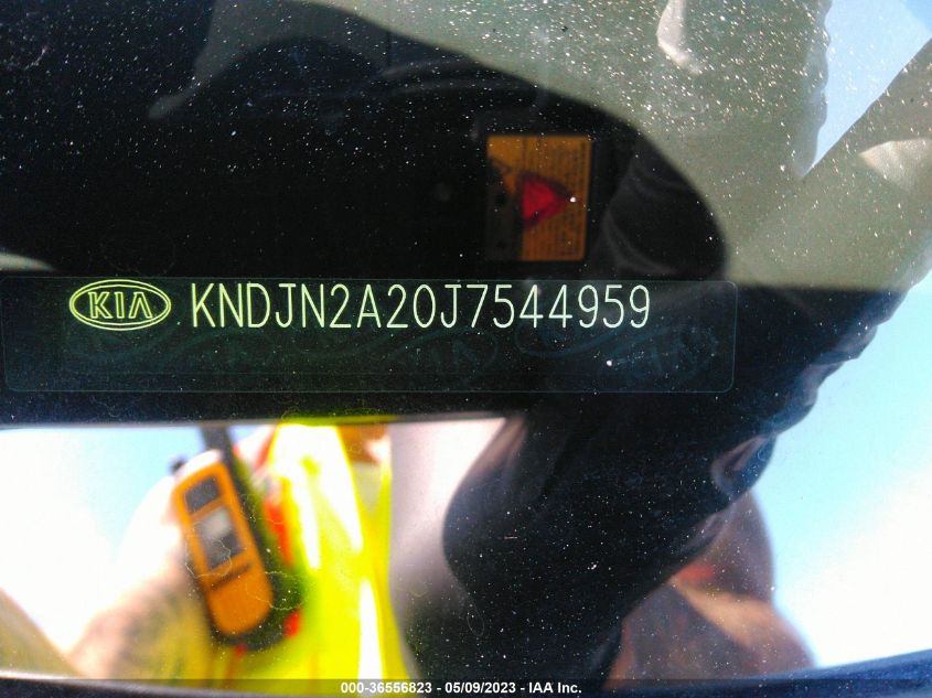 2018 KIA SOUL BASE - KNDJN2A20J7544959