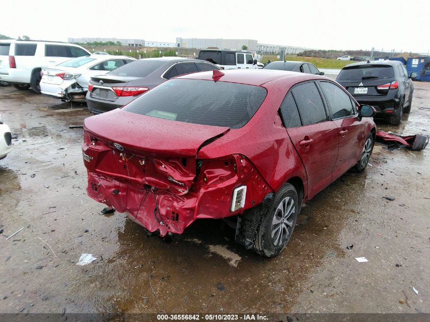 2022 TOYOTA COROLLA HYBRID LE - JTDEAMDE2NJ036578