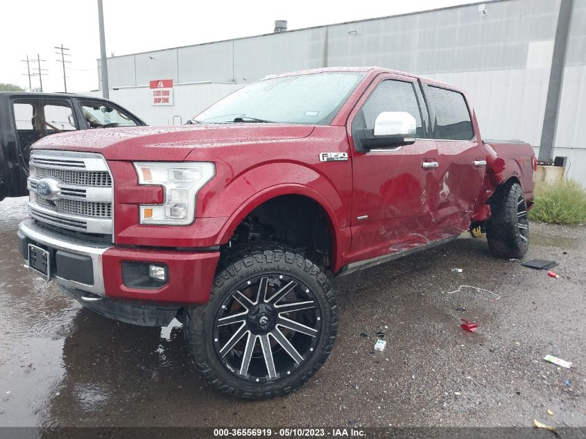 2015 FORD F-150 XLT/XL/LARIAT/PLATINUM - 1FTEW1EG0FFA10386