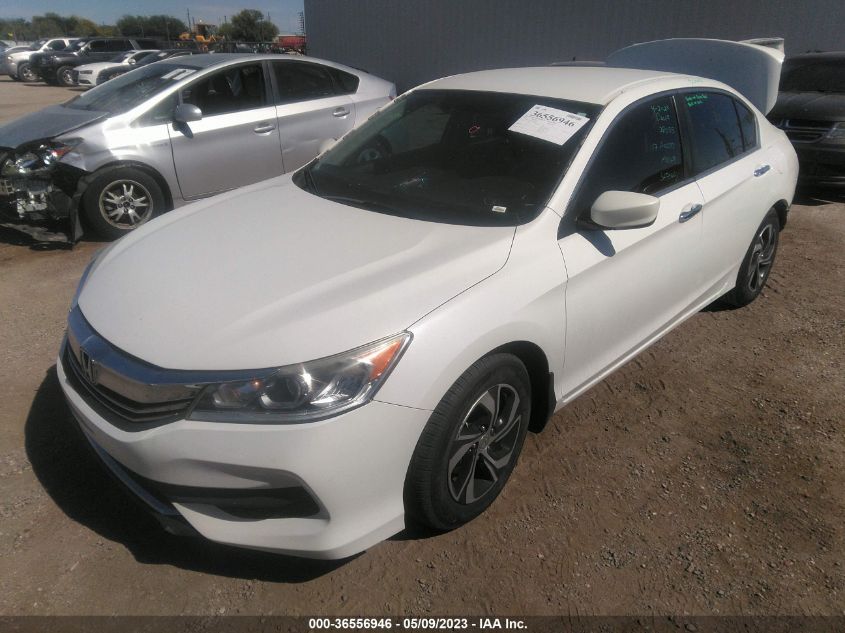 2017 HONDA ACCORD SEDAN LX - 1HGCR2F30HA160631