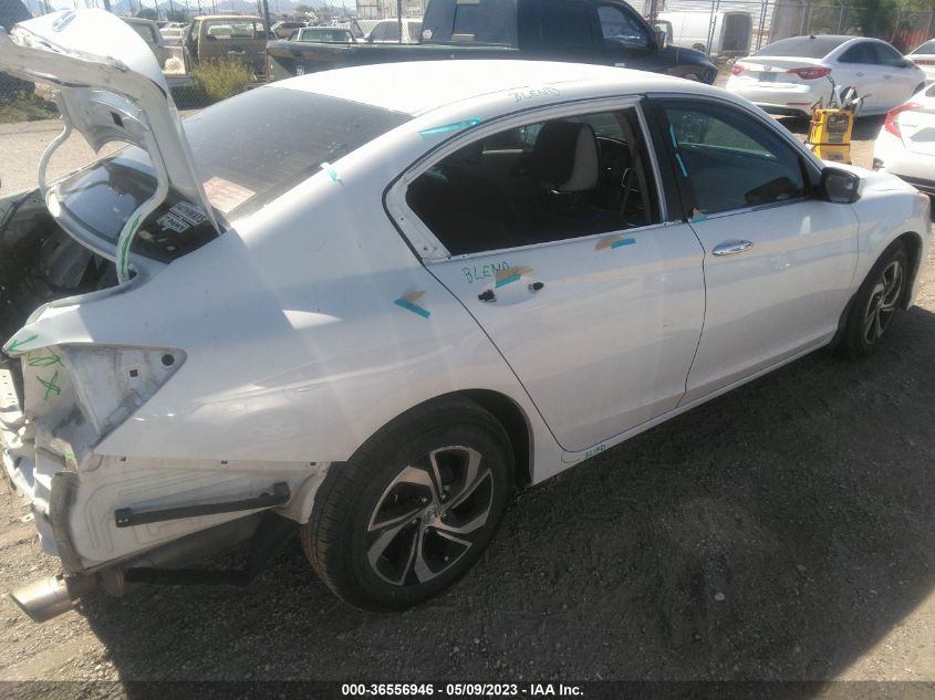 2017 HONDA ACCORD SEDAN LX - 1HGCR2F30HA160631