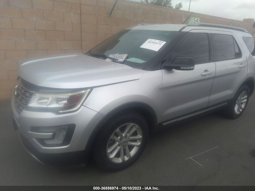 2017 FORD EXPLORER XLT - 1FM5K7D84HGB63984