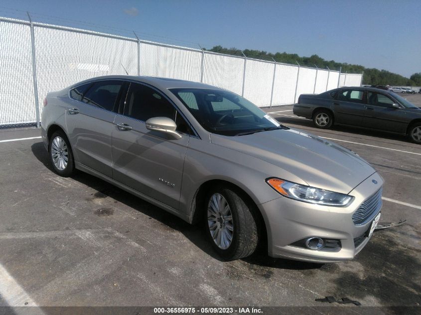 2016 FORD FUSION SE HYBRID - 3FA6P0LU3GR133453