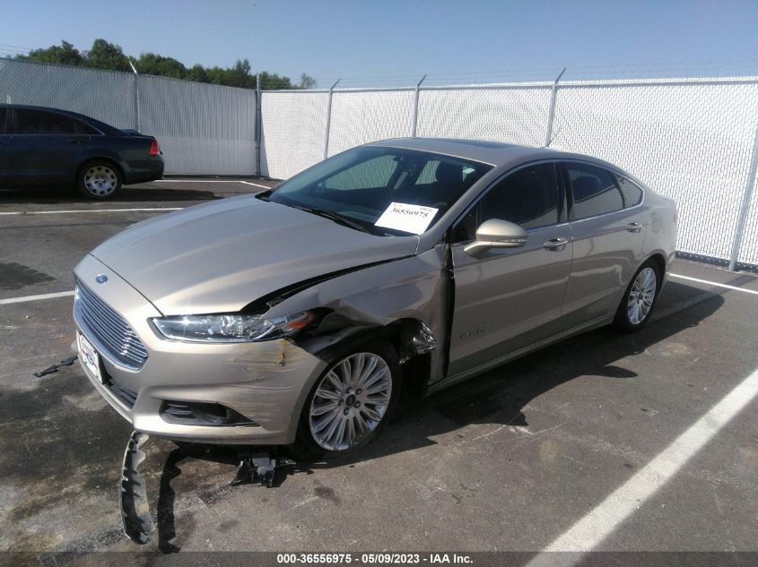 2016 FORD FUSION SE HYBRID - 3FA6P0LU3GR133453