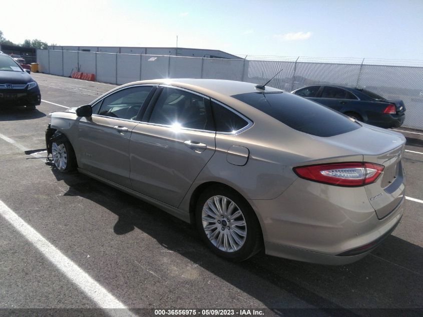 2016 FORD FUSION SE HYBRID - 3FA6P0LU3GR133453