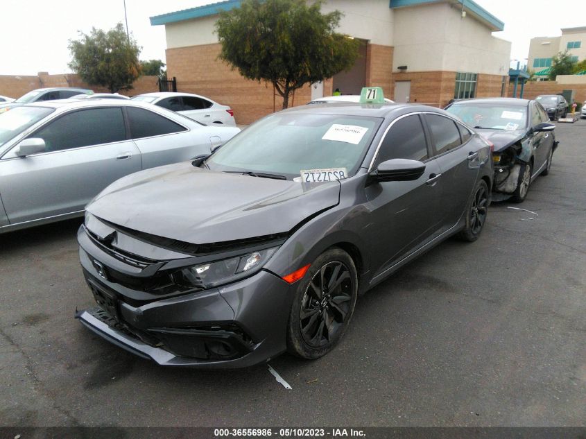 2020 HONDA CIVIC SEDAN SPORT - 2HGFC2F8XLH510335