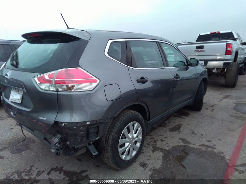 2016 NISSAN ROGUE S - KNMAT2MV4GP737040