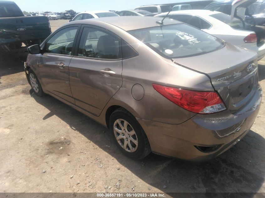 2013 HYUNDAI ACCENT GLS - KMHCT4AE2DU462656