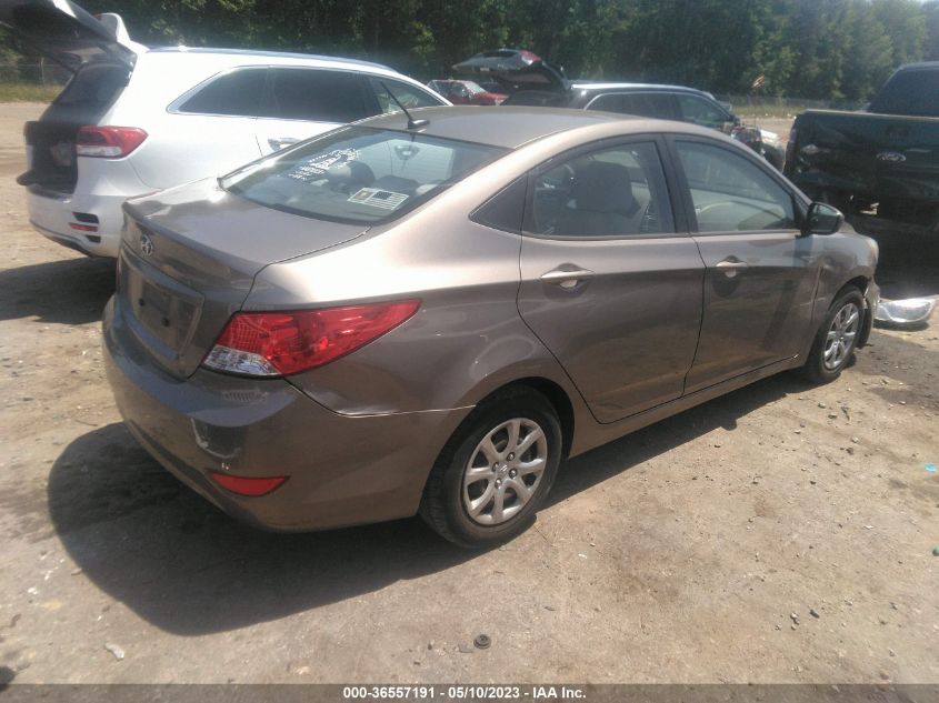2013 HYUNDAI ACCENT GLS - KMHCT4AE2DU462656