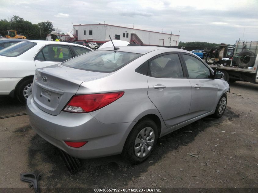 2016 HYUNDAI ACCENT SE - KMHCT4AE4GU947157
