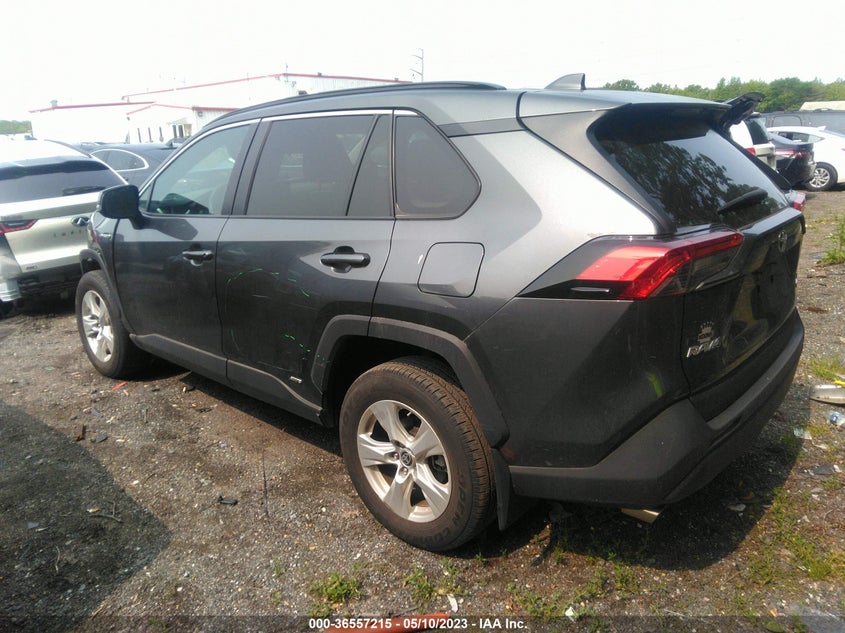 VIN 4T3MWRFVXMU016473 2021 TOYOTA RAV4 HYBRID LE