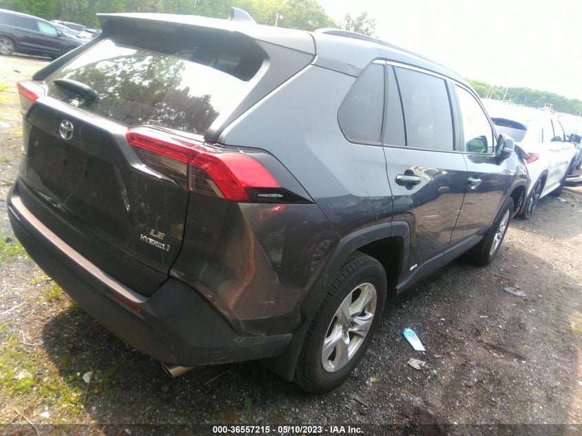 VIN 4T3MWRFVXMU016473 2021 TOYOTA RAV4 HYBRID LE