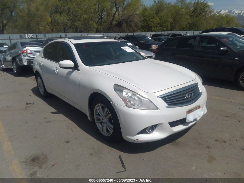 2013 INFINITI G37 SEDAN X - JN1CV6AR9DM750335